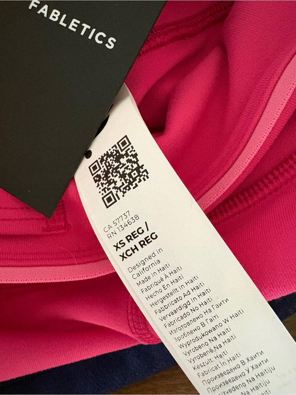 Fabletics PowerHold Hot Pink kick flares - Picture 2 of 6